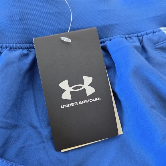 Under Armour Men's UA Launch 5'' 2-in-1 Shorts - Royal Blue, Size Large New - Picture 2 of 11